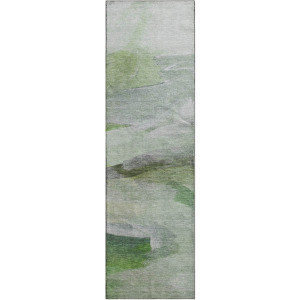 Luxury Washable Indoor/Outdoor Ravenna Aloe 2'3
