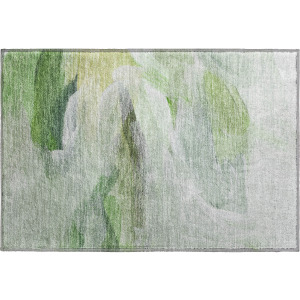 Luxury Washable Indoor/Outdoor Ravenna Aloe Rug