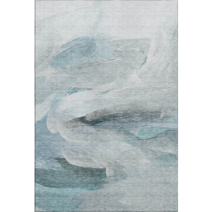 Luxury Washable Indoor/Outdoor Ravenna Teal Rug