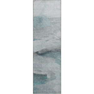 Luxury Washable Indoor/Outdoor Ravenna Teal 2'3