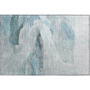 Luxury Washable Indoor/Outdoor Ravenna Teal Rug