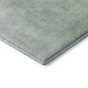 Luxury Washable Indoor/Outdoor Ravenna Aqua 10\' x 14\' Rug