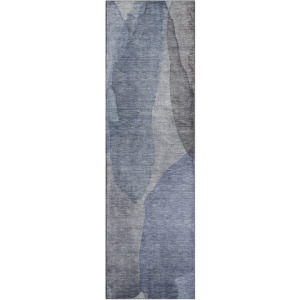 Luxury Washable Indoor/Outdoor Ravenna Blue 2'3