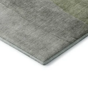 Luxury Washable Indoor/Outdoor Ravenna Fern 1\'8\" x 2\'6\" Rug