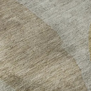 Luxury Washable Indoor/Outdoor Ravenna Wheat 10\' x 14\' Rug
