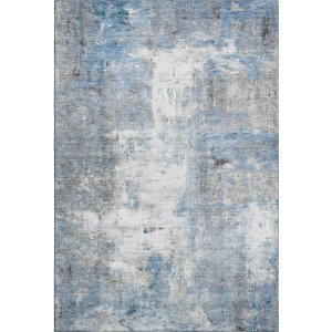 Luxury Washable Indoor/Outdoor Ravenna Blue Rug