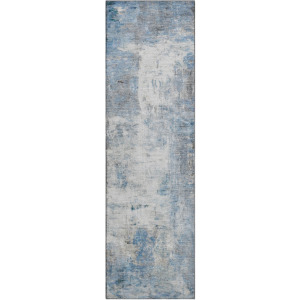 Luxury Washable Indoor/Outdoor Ravenna Blue 2'3