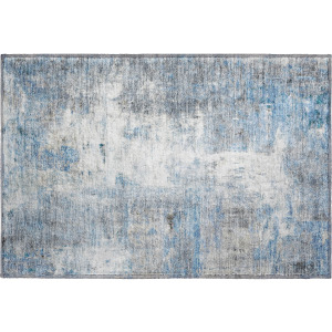Luxury Washable Indoor/Outdoor Ravenna Blue Rug