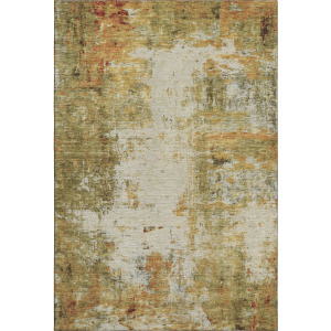 Luxury Washable Indoor/Outdoor Ravenna Olive Rug