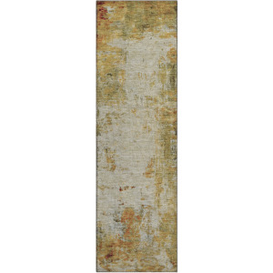 Luxury Washable Indoor/Outdoor Ravenna Olive 2'3