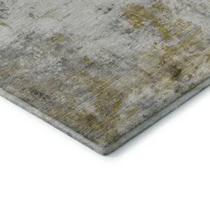 Luxury Washable Indoor/Outdoor Ravenna Taupe 3\' x 5\' Rug