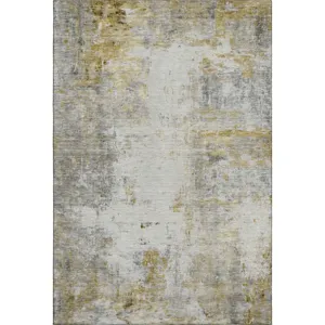 Luxury Washable Indoor/Outdoor Ravenna Taupe 3\' x 5\' Rug
