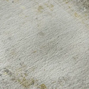 Luxury Washable Indoor/Outdoor Ravenna Taupe 3\' x 5\' Rug