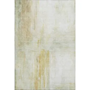Luxury Washable Indoor/Outdoor Ravenna Linen 10\' x 14\' Rug