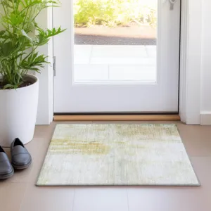 Luxury Washable Indoor/Outdoor Ravenna Linen 1\'8\" x 2\'6\" Rug