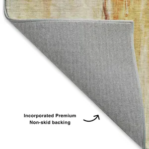 Luxury Washable Indoor/Outdoor Ravenna Paprika 5\' x 7\'6\" Rug