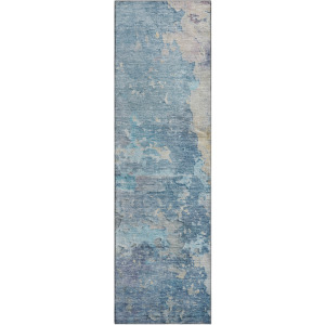Luxury Washable Indoor/Outdoor Ravenna Blue 2'3
