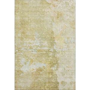 Luxury Washable Indoor/Outdoor Ravenna Gold Rug