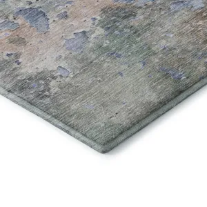 Luxury Washable Indoor/Outdoor Ravenna Taupe 8\' x 10\' Rug