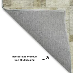 Luxury Washable Indoor/Outdoor Ravenna Beige 5\' x 7\'6\" Rug