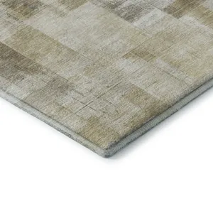 Luxury Washable Indoor/Outdoor Ravenna Beige 5\' x 7\'6\" Rug