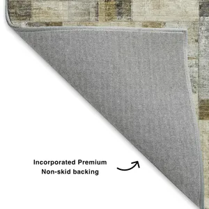 Luxury Washable Indoor/Outdoor Ravenna Granite 8\' x 10\' Rug
