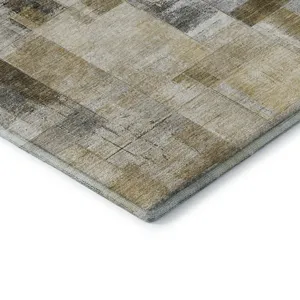 Luxury Washable Indoor/Outdoor Ravenna Granite 8\' x 10\' Rug