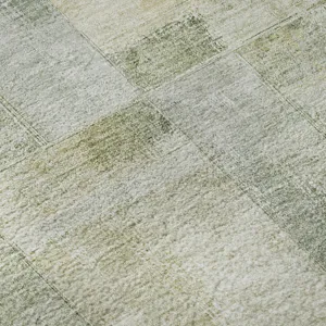 Luxury Washable Indoor/Outdoor Ravenna Sage 10\' x 14\' Rug