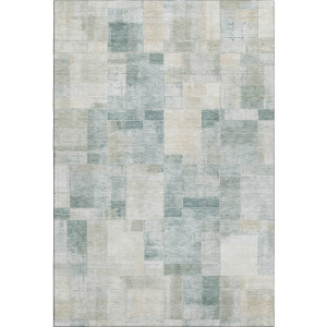 Luxury Washable Indoor/Outdoor Ravenna Seafoam Rug