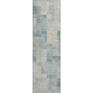 Luxury Washable Indoor/Outdoor Ravenna Seafoam 2'3