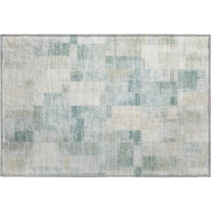 Luxury Washable Indoor/Outdoor Ravenna Seafoam Rug