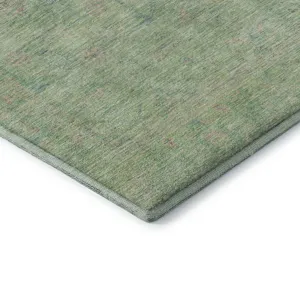Luxury Washable Indoor/Outdoor Ravenna Seafoam 2\'6\" x 3\'10\" Rug
