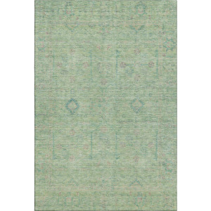 Luxury Washable Indoor/Outdoor Ravenna Seafoam Rug