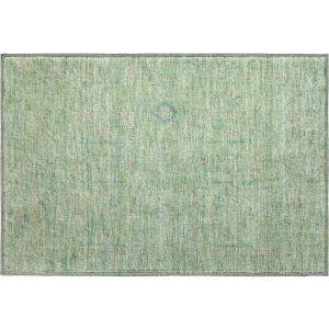 Luxury Washable Indoor/Outdoor Ravenna Seafoam Rug