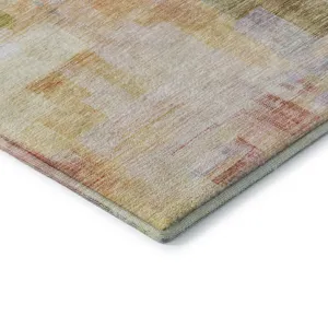 Luxury Washable Indoor/Outdoor Ravenna Coral 8\' x 10\' Rug