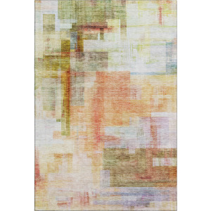 Luxury Washable Indoor/Outdoor Ravenna Coral Rug