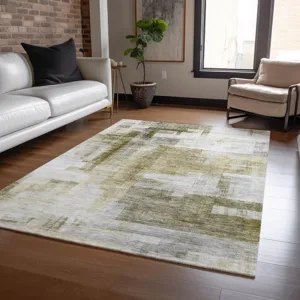 Luxury Washable Indoor/Outdoor Ravenna Taupe 5\' x 7\'6\" Rug
