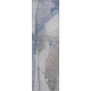 Luxury Washable Indoor/Outdoor Ravenna Denim 2'3