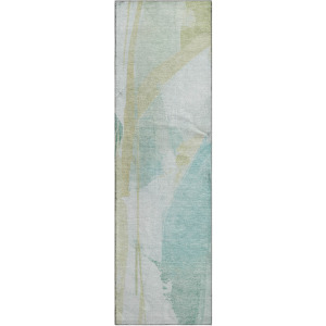 Luxury Washable Indoor/Outdoor Ravenna Teal 2'3