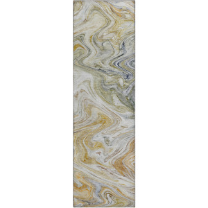 Luxury Washable Indoor/Outdoor Ravenna Linen 2'3