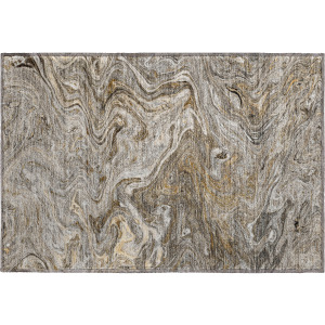 Luxury Washable Indoor/Outdoor Ravenna Taupe Rug