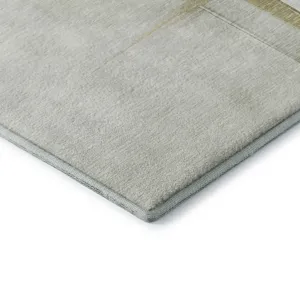 Luxury Washable Indoor/Outdoor Ravenna Aloe 2\'6\" x 3\'10\" Rug