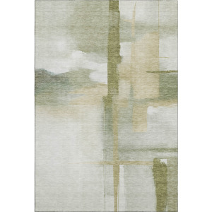 Luxury Washable Indoor/Outdoor Ravenna Aloe Rug