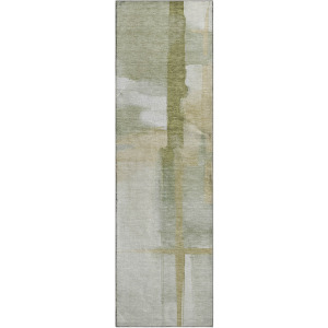 Luxury Washable Indoor/Outdoor Ravenna Aloe 2'3