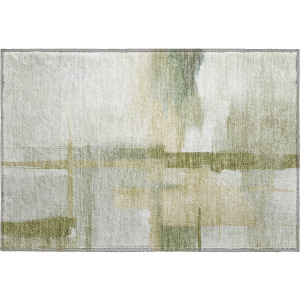 Luxury Washable Indoor/Outdoor Ravenna Aloe Rug