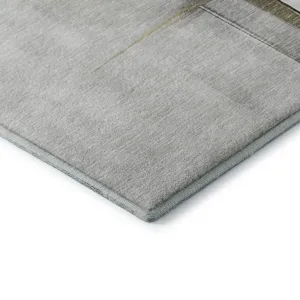 Luxury Washable Indoor/Outdoor Ravenna Gray 3\' x 5\' Rug