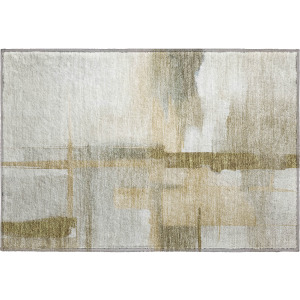 Luxury Washable Indoor/Outdoor Ravenna Putty Rug