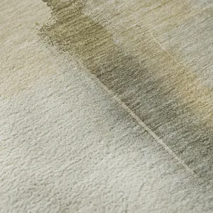 Luxury Washable Indoor/Outdoor Ravenna Putty 3\' x 5\' Rug
