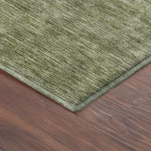 Luxury Washable Indoor/Outdoor Soft Essentials Aloe 5\' x 7\'6\" Rug