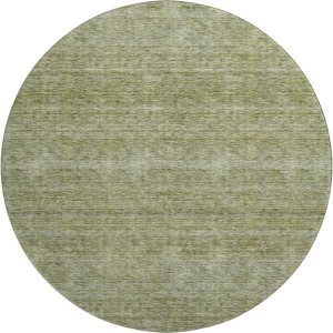 Luxury Washable Indoor/Outdoor Soft Essentials Aloe 8' x 8' Round Rug